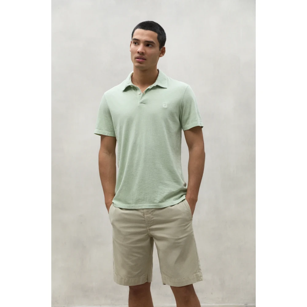 Ecoalf Polo Shirts Green Heren