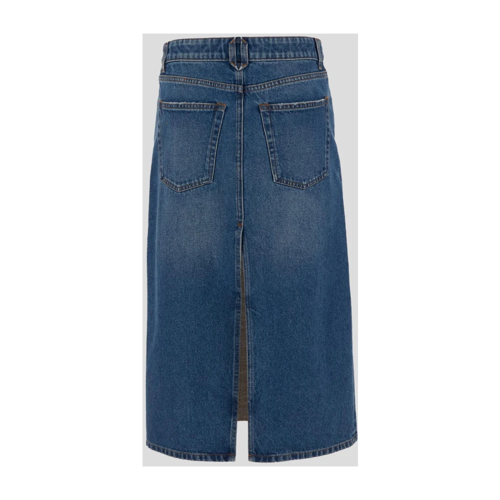 Stella Mccartney Denim Rok Blue Dames