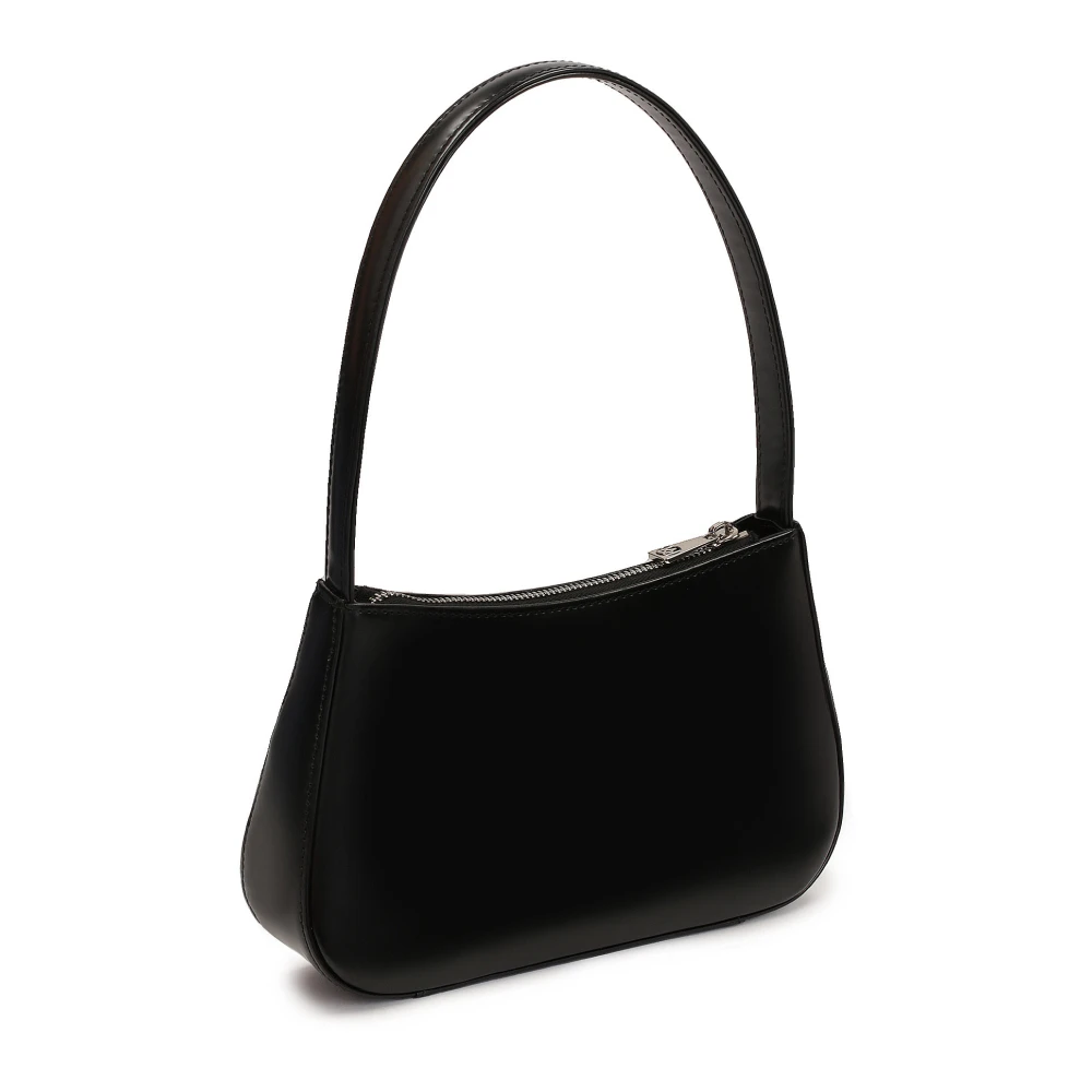 Kazar Avondleren tas met kristallen Black Dames