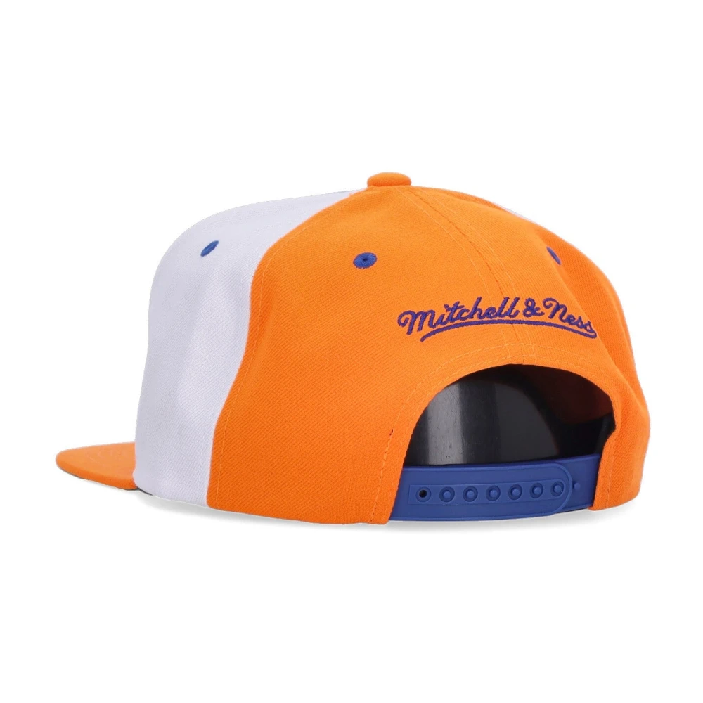 Mitchell & Ness NY Knicks Snapback Pet Blauw Oranje Multicolor Heren