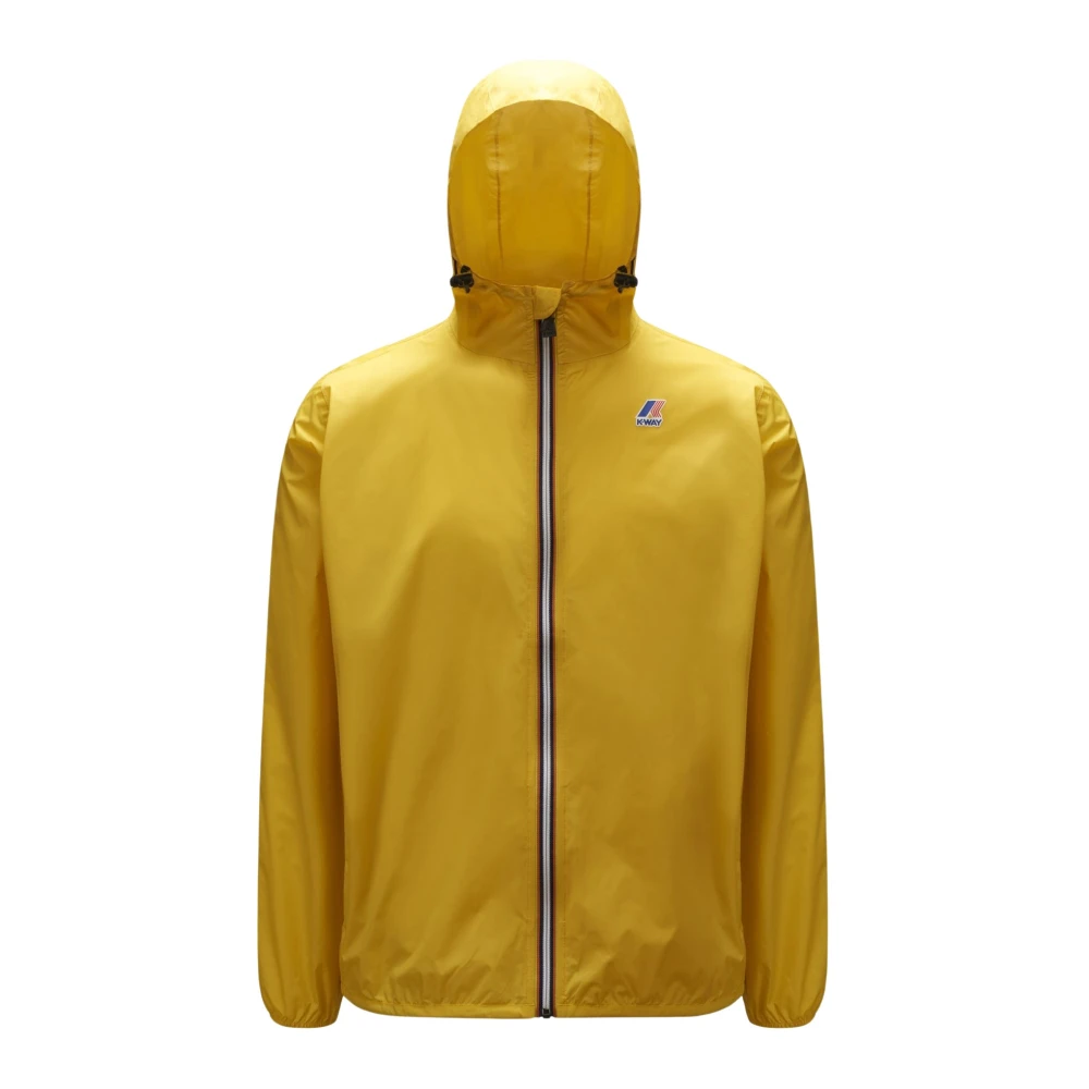K-Way Uomo Giallo Giacche, M, New,