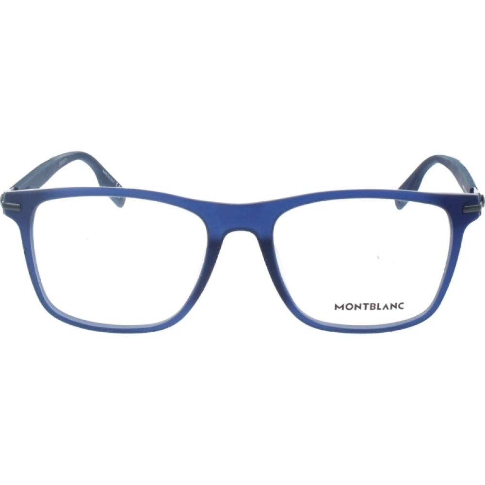 Montblanc Corrigerende Bril met 3 Jaar Garantie Blue Heren