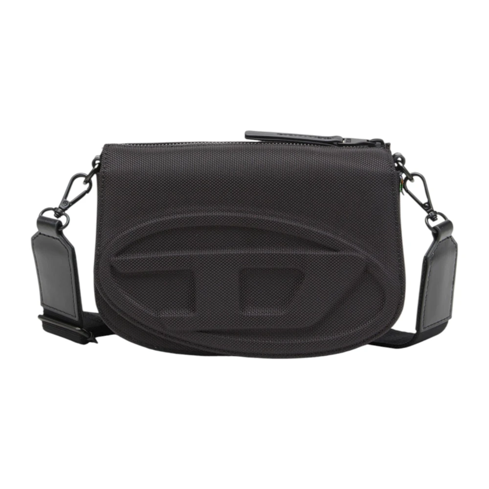 Diesel Men's Black 1Dr Camera Bag - Cross Body Bags - One Size - Bags