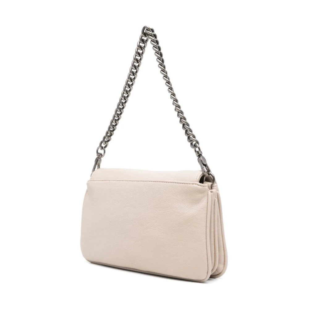 Liu Jo Beige Faux Leren Schoudertas Beige Dames