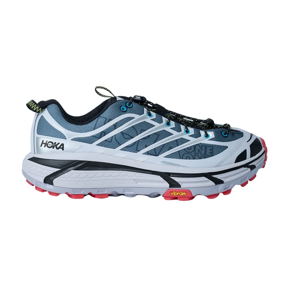 Hoka One One Multicolor Running Shoes, Male, 9 Uk, Mafate Three2 Trainers