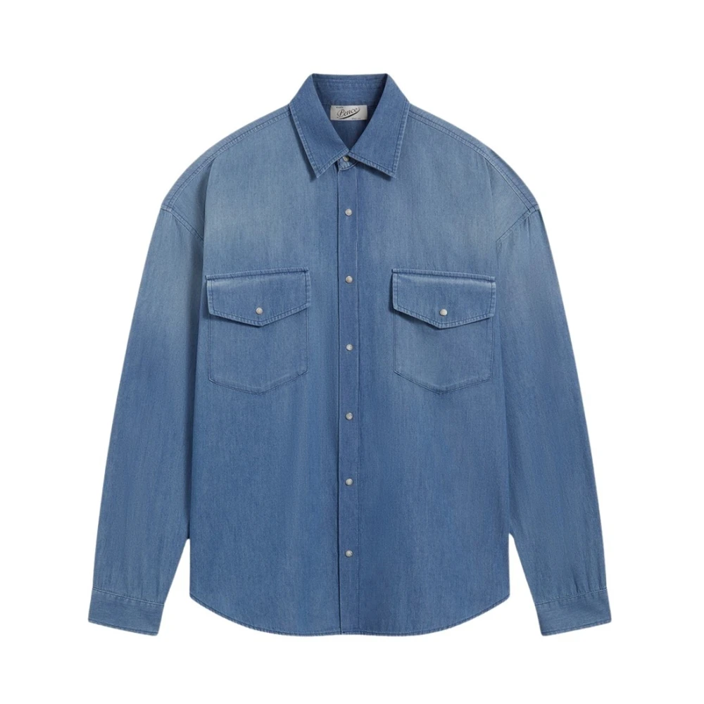 Shirts > Denim Shirts - - Pence 1979 - Modalova