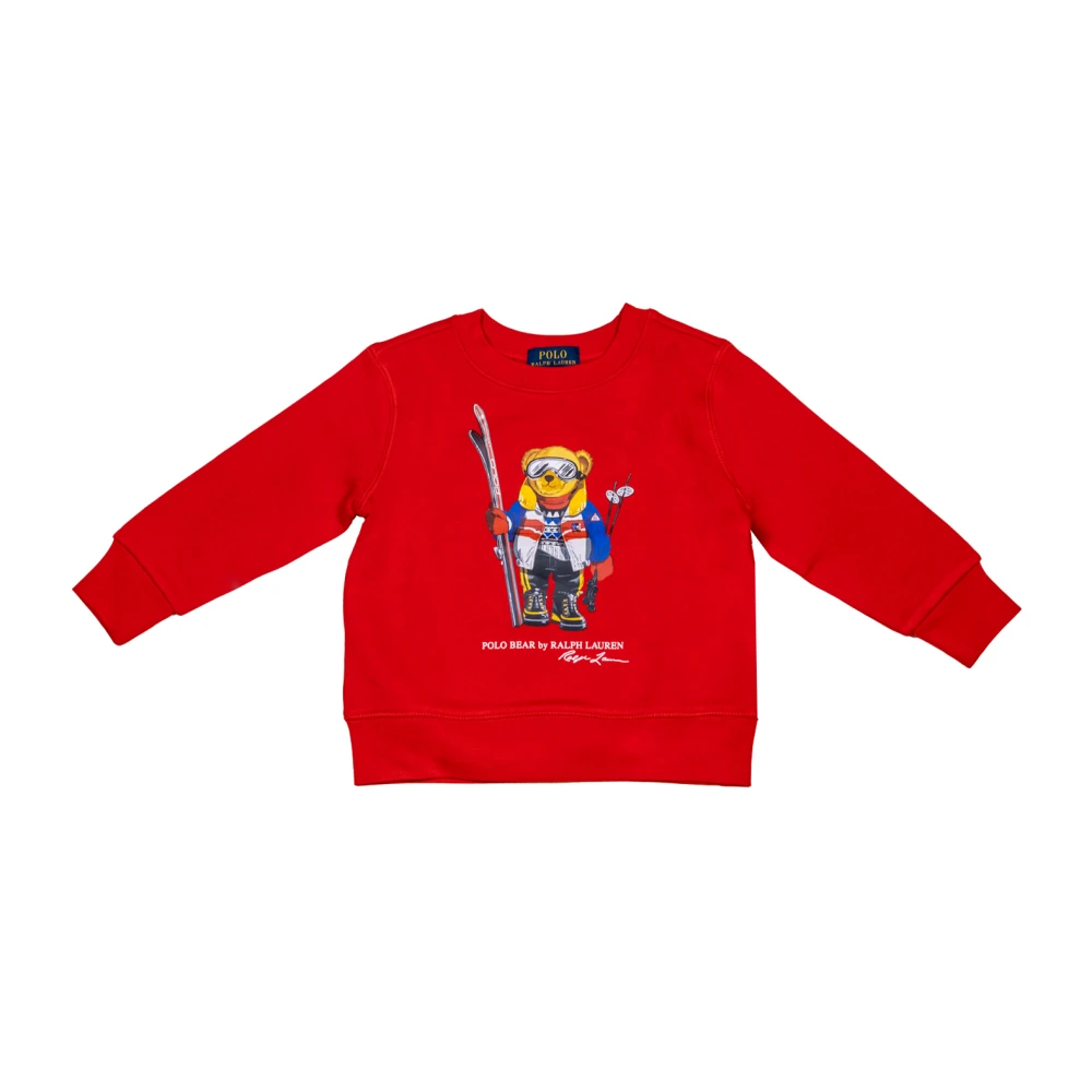 Ralph Lauren Skidåkande Björn Tröja Red, Unisex