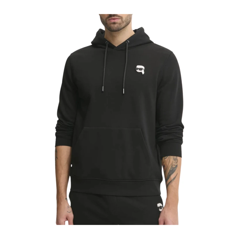 Karl Lagerfeld Sweat hoody nos 705711-500900 Black Heren