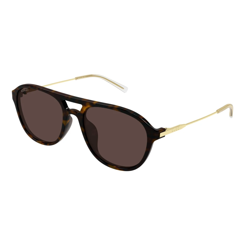 Gucci Aviator Sunglasses - Male - Sunglasses - Brown - 57 Mm - Accessories