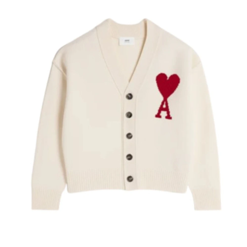 Knitwear > Cardigans - - Ami Paris - Modalova