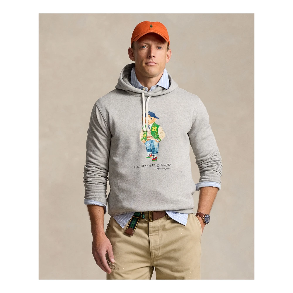 Ralph Lauren -Hoodie Gray Heren