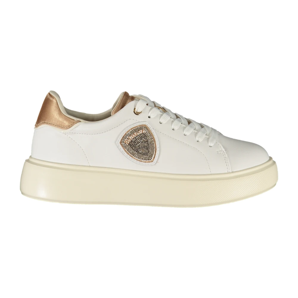 Blauer Women's White Sneakers, 8 Uk, Sports Shoe