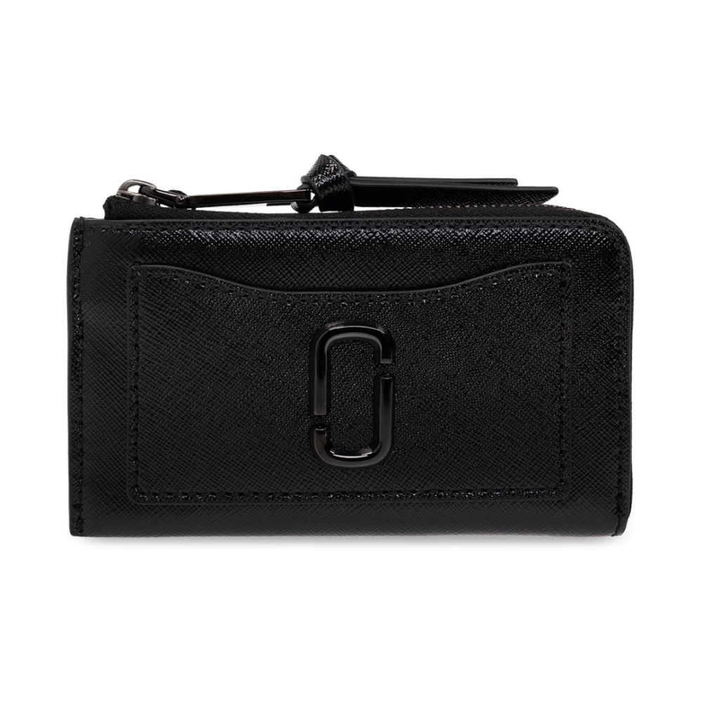 Marc Jacobs Women's Black The Utility Snapshot Dtm Top Zip Multi Wallet