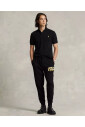 polo-noir-en-coton-custom-slim-fit