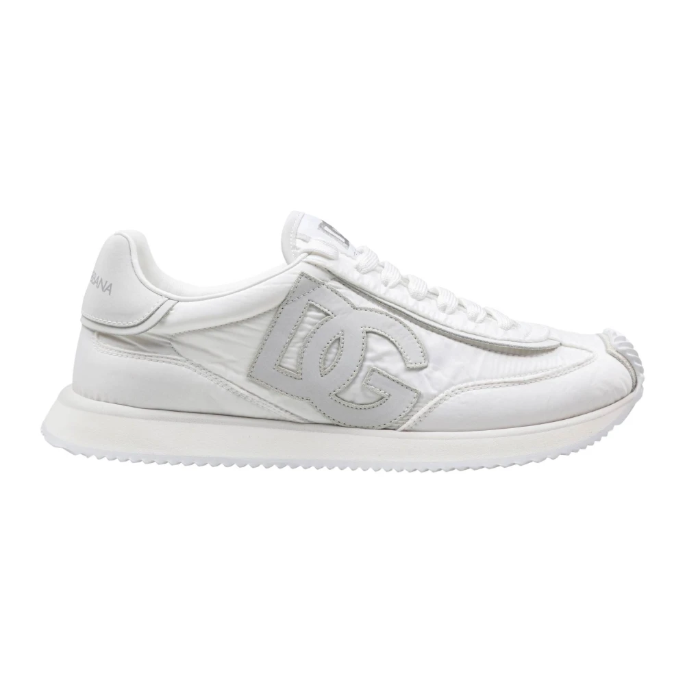 Dolce & Gabbana Men's White Sneakers, 11 Uk, Cushion Trainers