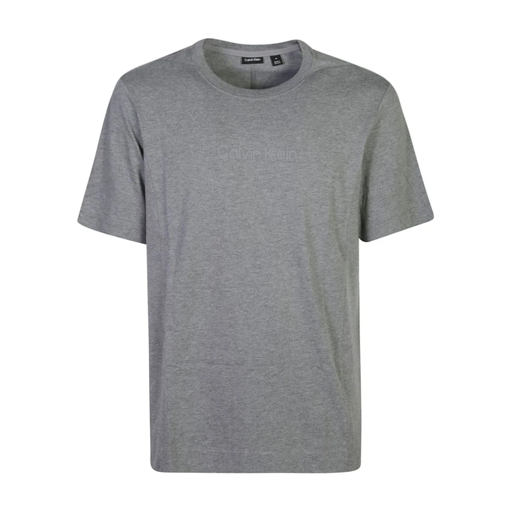 Calvin Klein Sportieve Grijze T-shirts en Polos Gray Heren