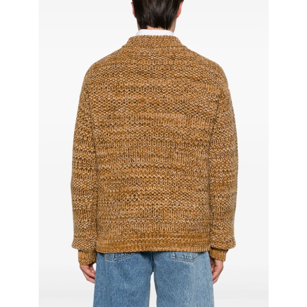 Drole de Monsieur Bruine Sweatshirt Aw24 Stijlvolle Herenkleding Brown Heren