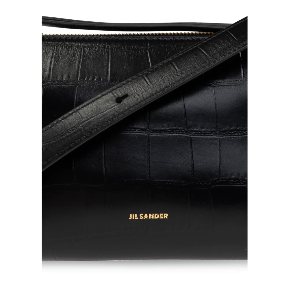 Jil Sander Schoudertas Black Dames