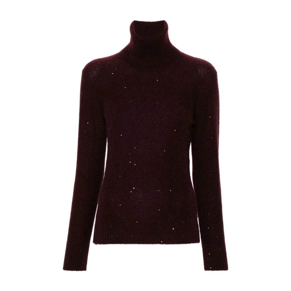 Fabiana Filippi Bordeaux Jersey Sweater Red Dames