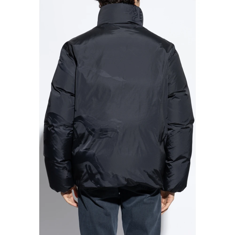 Burberry Donsjack met monogram Black Heren