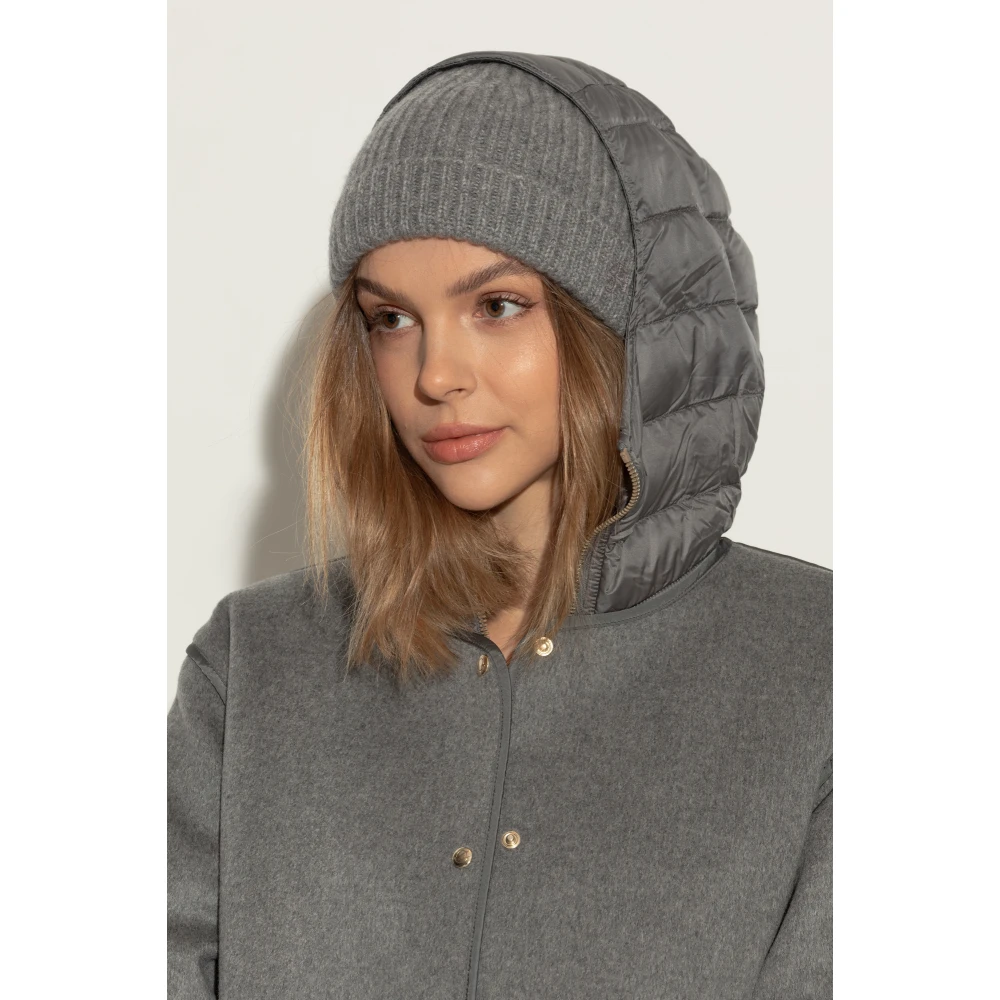 TORY BURCH Kasjmiermuts Gray Dames