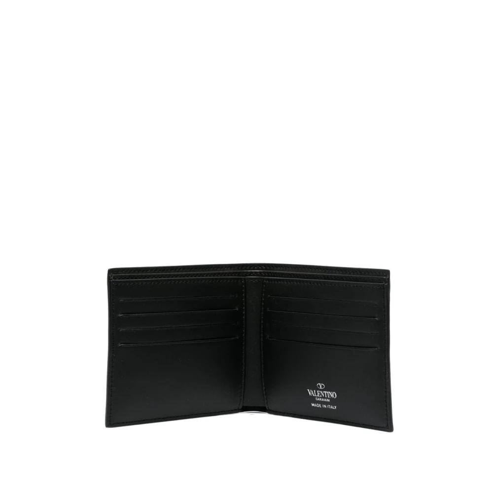 Valentino Garavani Zwarte Portemonnee Heren Accessoires Black Heren