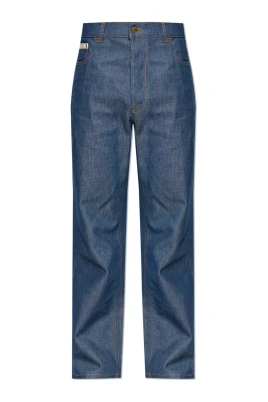 Jeans med lätt avsmalnande ben