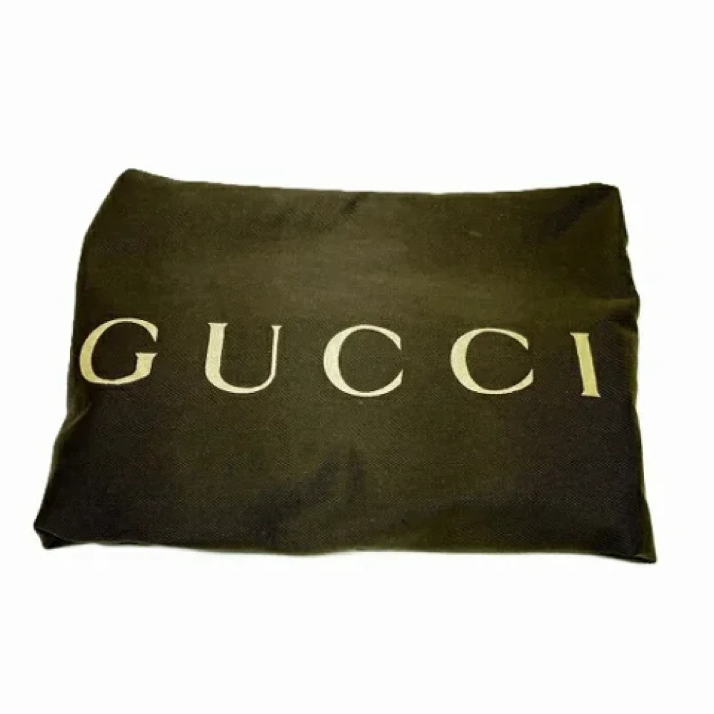 Gucci Vintage Pre-owned Canvas gucci-bags Beige Dames