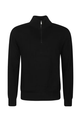 Wool Half-Zip Sweater