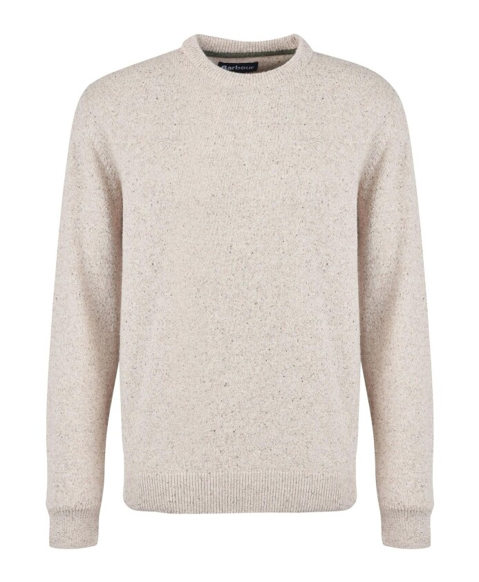 pull-beige-en-laine-shetland-col-rond