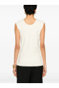 elegant-haut-sans-manches-a-col-v-profond