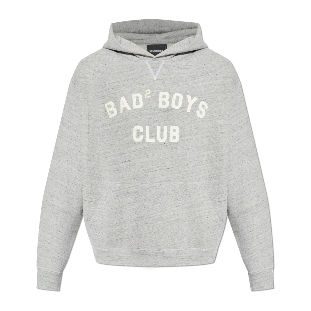 Dsquared2 Men's Gray Hoodies, S, The Hoodie
