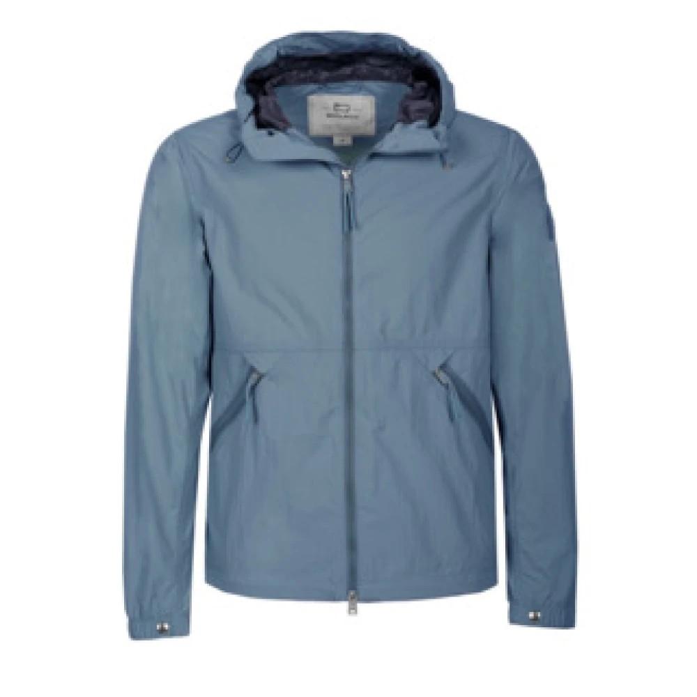 Woolrich Stijlvolle Jas Blue Heren