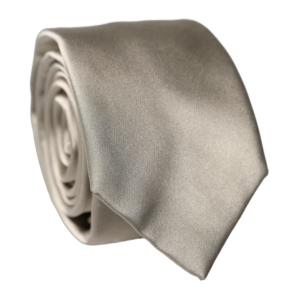 Dolce & Gabbana Men's Beige Necktie - Ties - One Size - Accessories