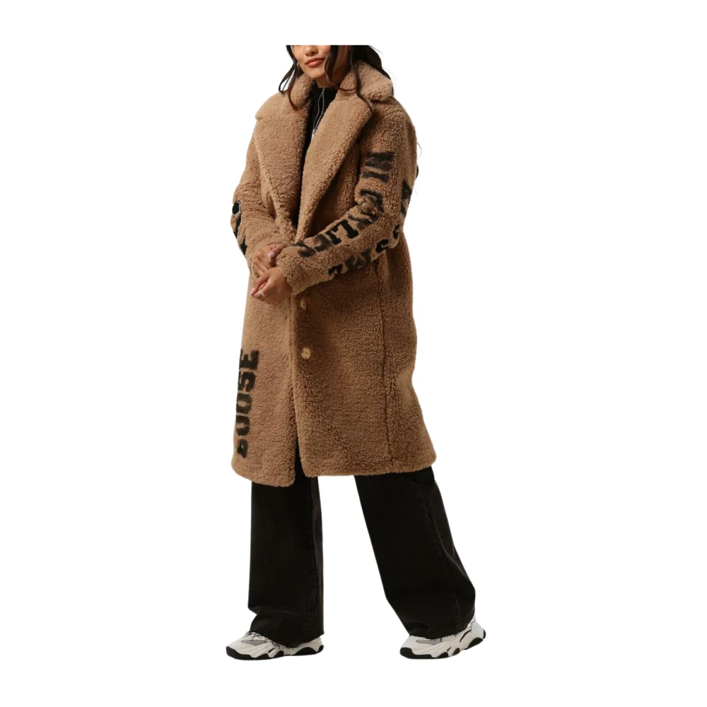 GOOSECRAFT Dames Jassen Gc Rhonda Script Coat Cognac