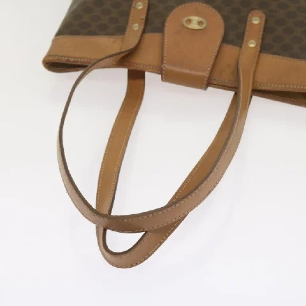 Celine Vintage Pre-owned Leather totes Brown Dames