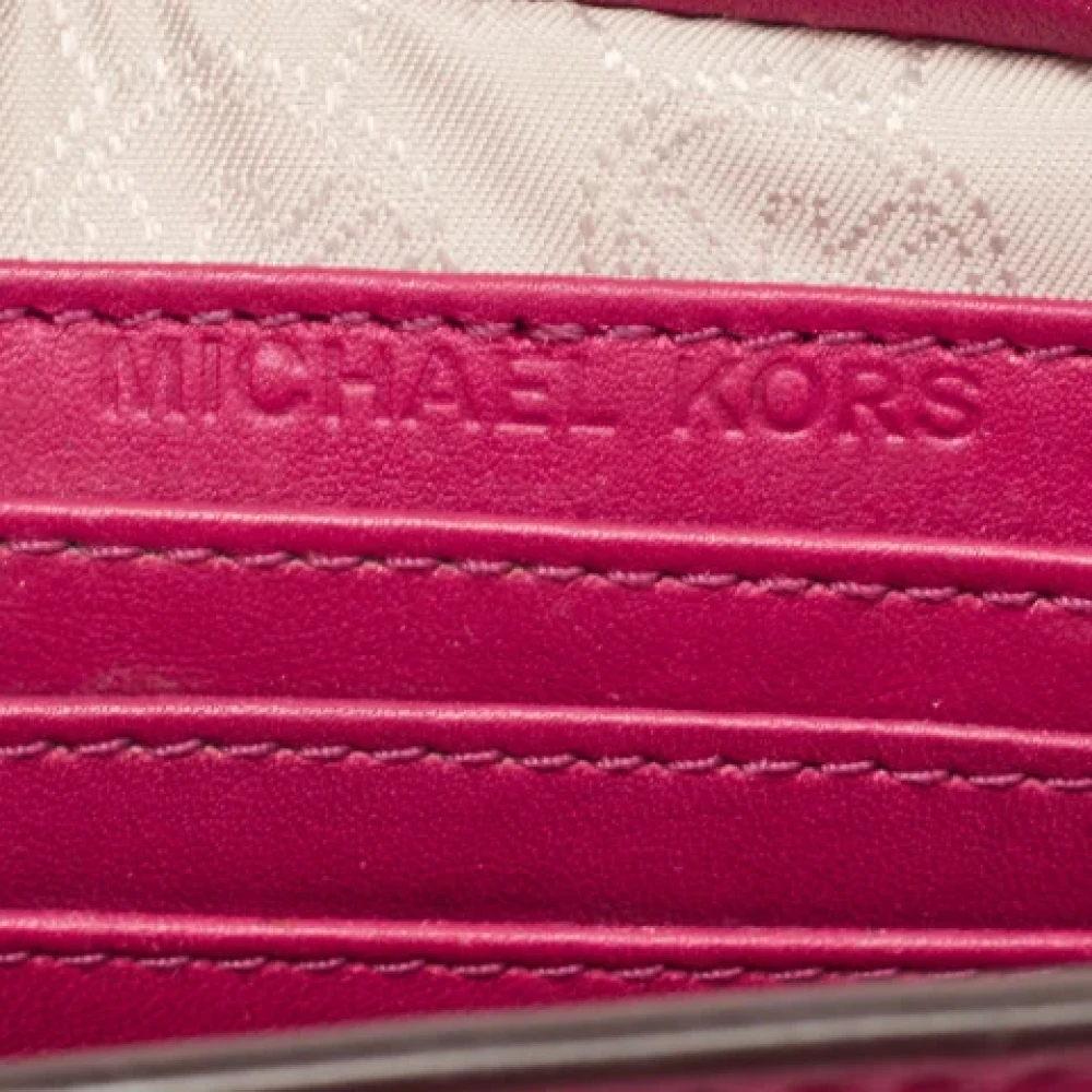 Michael Kors Pre-owned Leather totes Pink Dames