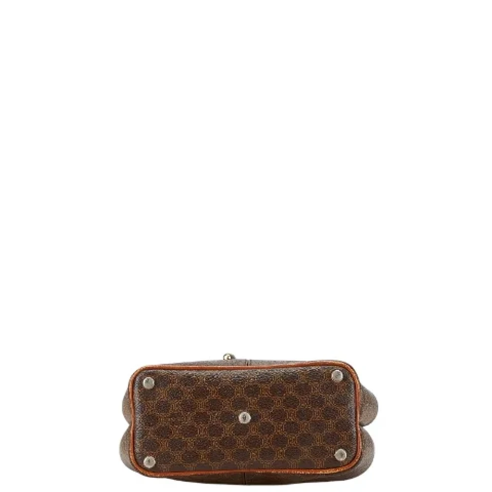 Celine Vintage Pre-owned Canvas celine-bags Brown Dames