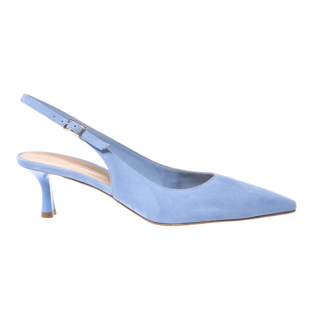 Baldinini Escarpin Slingback Femme Chaussures Bleu 37 Eu