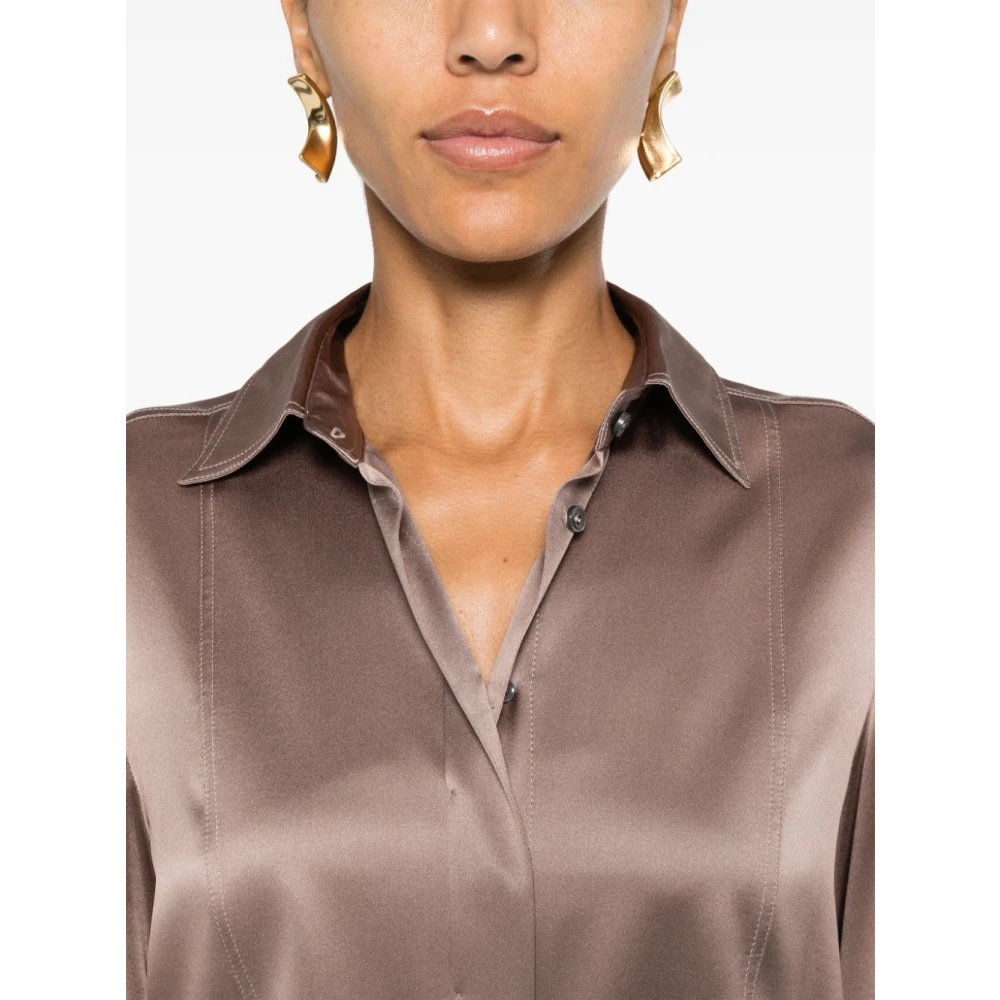 BRUNELLO CUCINELLI Stijlvolle Shirt voor Mannen Pink Dames