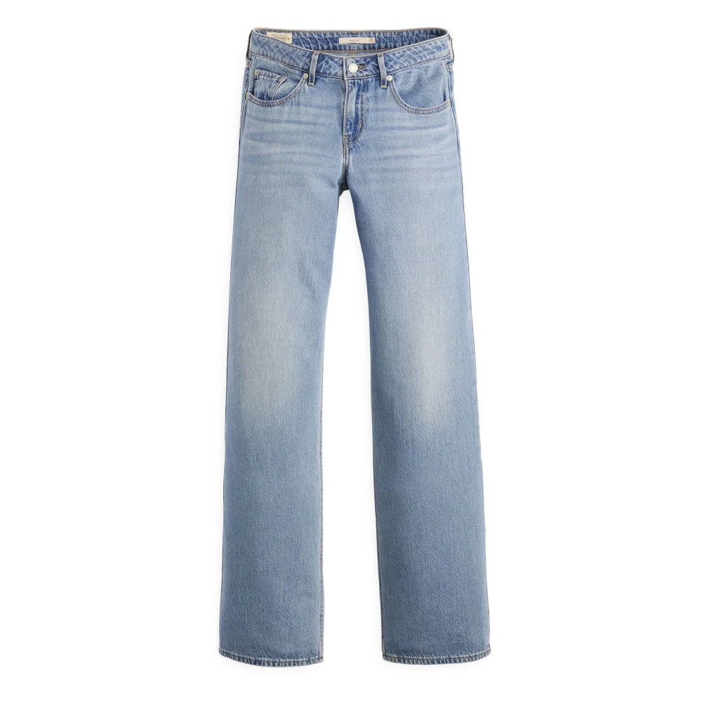 Levi's Blue Straight Fit Jeans, Female, W32 L32, Straight Jeans