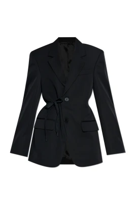 Ullblazer med enkel slits baktill