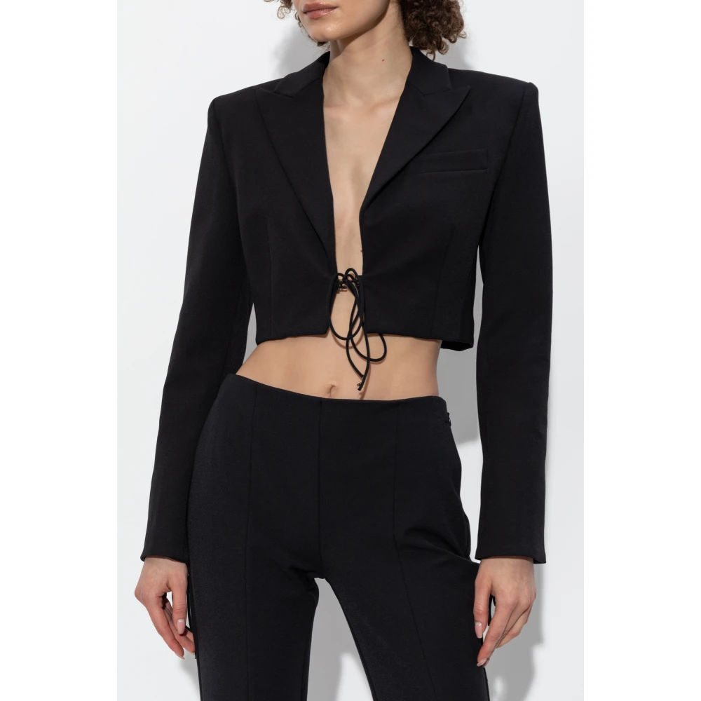 Versace Jeans Couture Korte blazer Black Dames