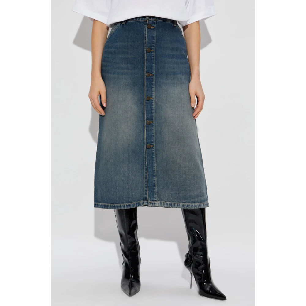 Carhartt WIP Denim rok Blue Dames