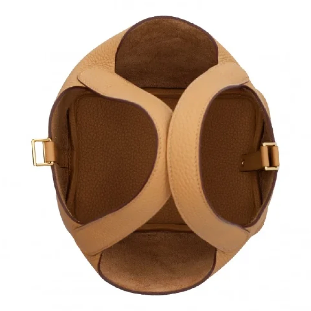 Hermès Vintage Pre-owned Leather handbags Brown Dames