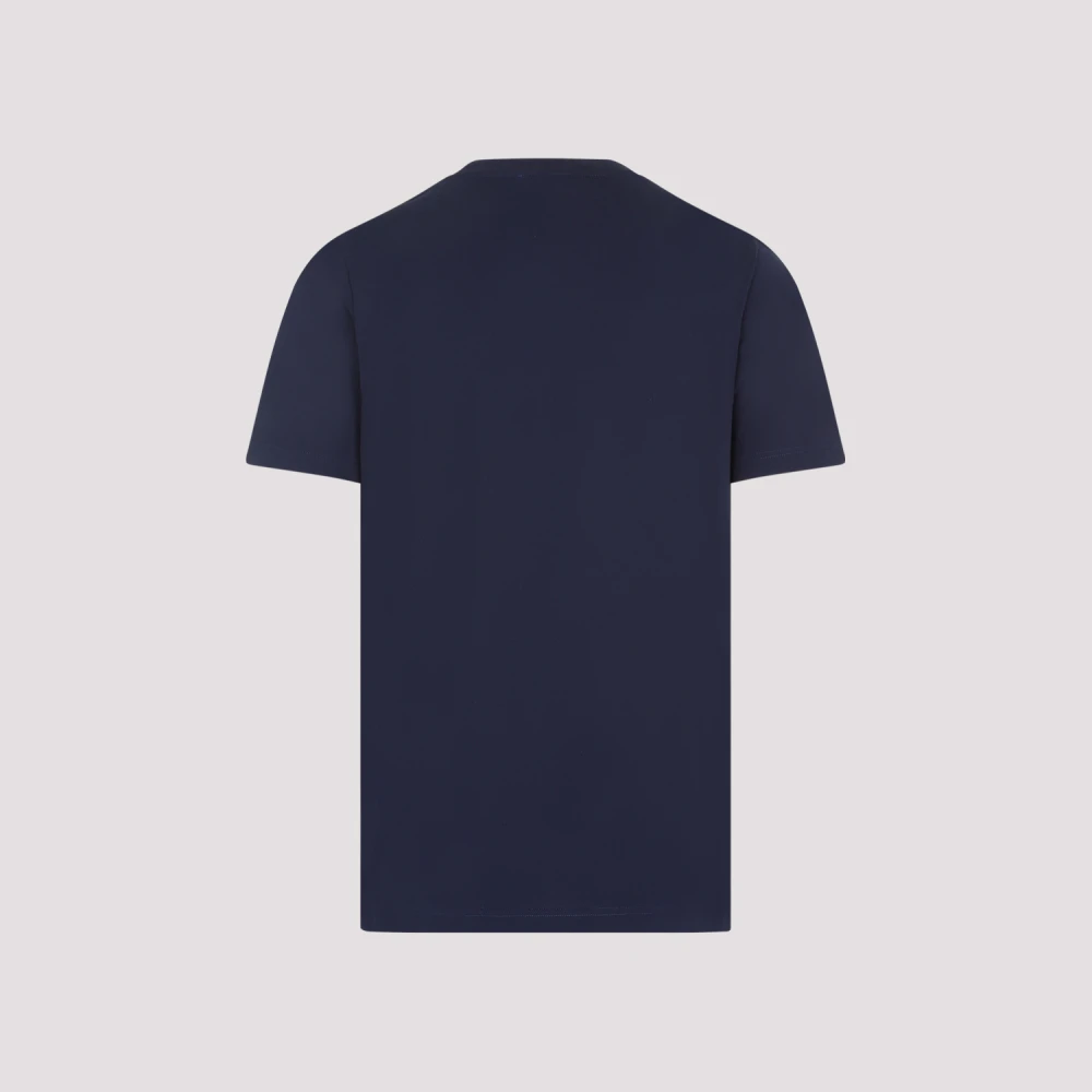 Marni Blauw Katoenen T-shirt Ss24 Blue Heren