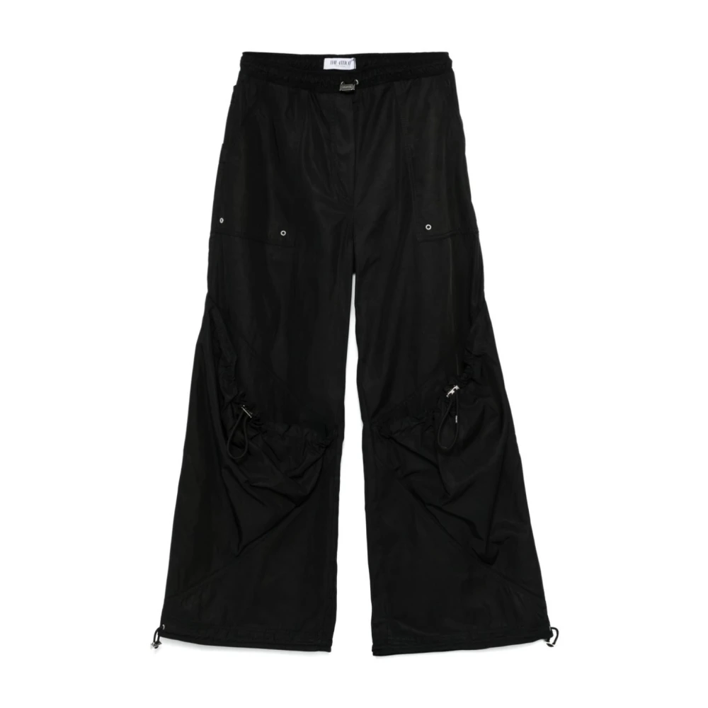 The Attico Wijde Broek Pant 100 Black Dames