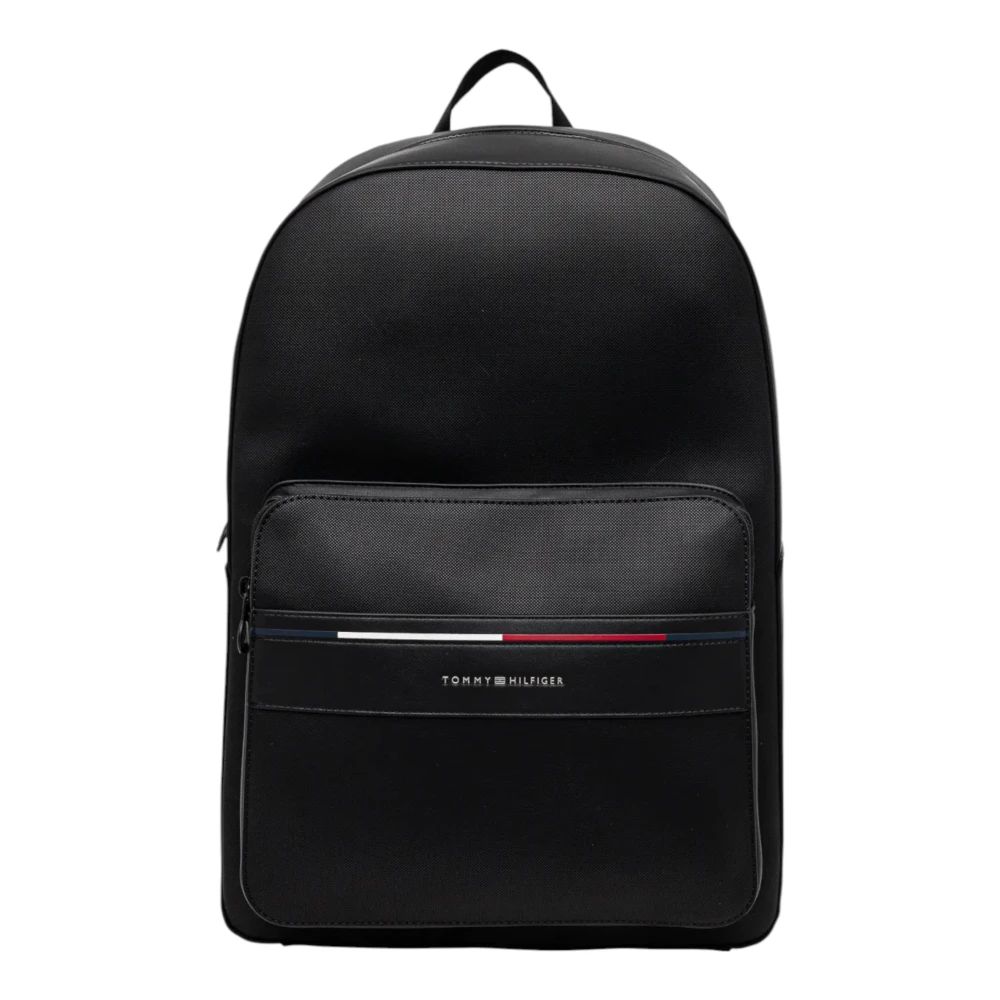 Tommy Hilfiger Stijlvolle Heren Rugzak Collectie Black Heren