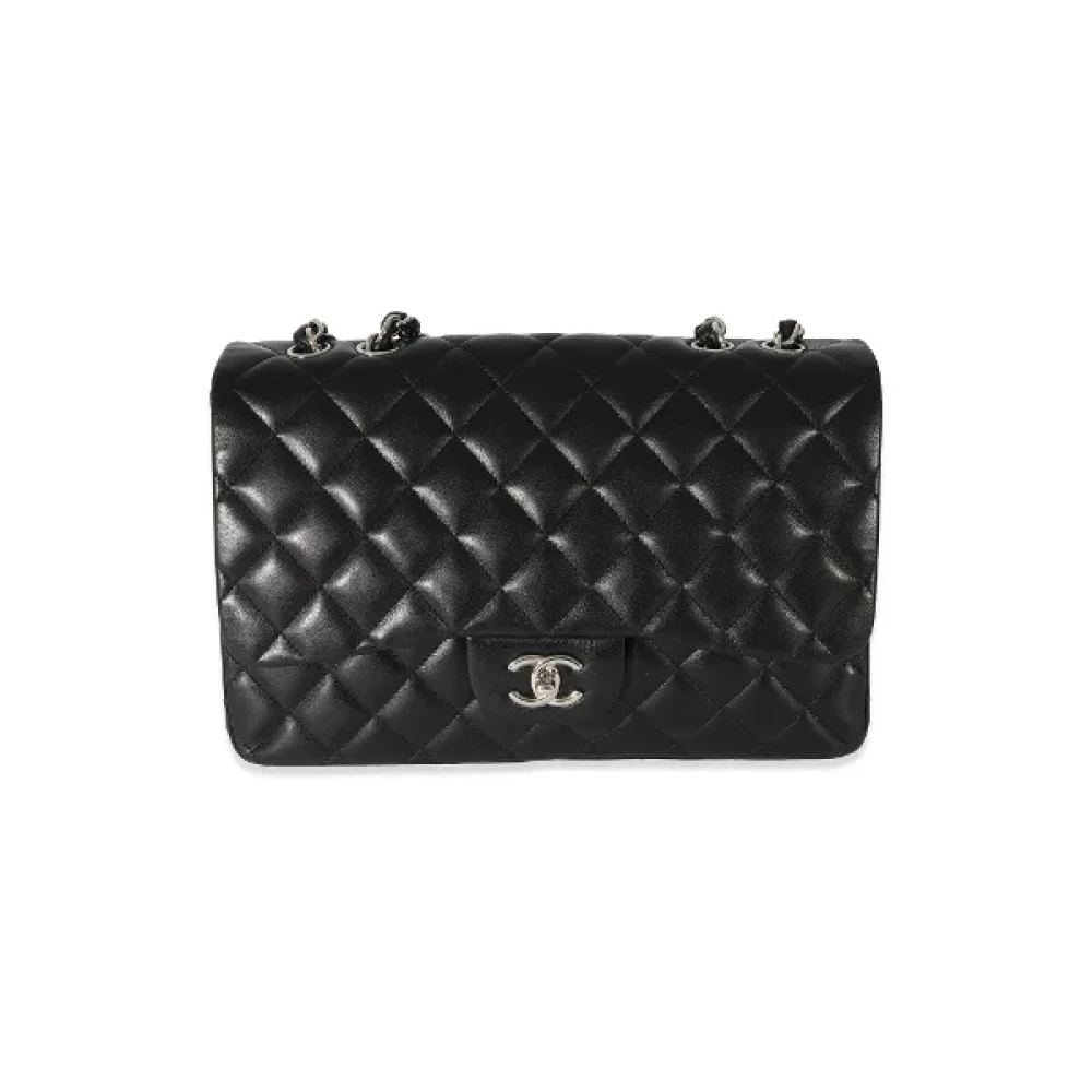Chanel Vintage Pre-owned Leather chanel-bags Black Dames