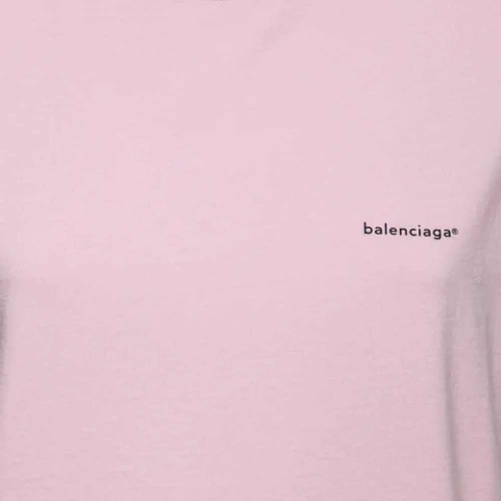 Balenciaga Vintage Pre-owned Cotton tops Pink Dames
